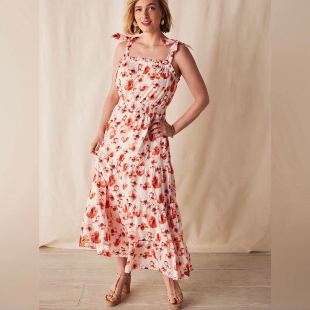 Matilda Jane Summer Siesta Poppy Sun Maxi Dress Women’s Size X-Large NWT